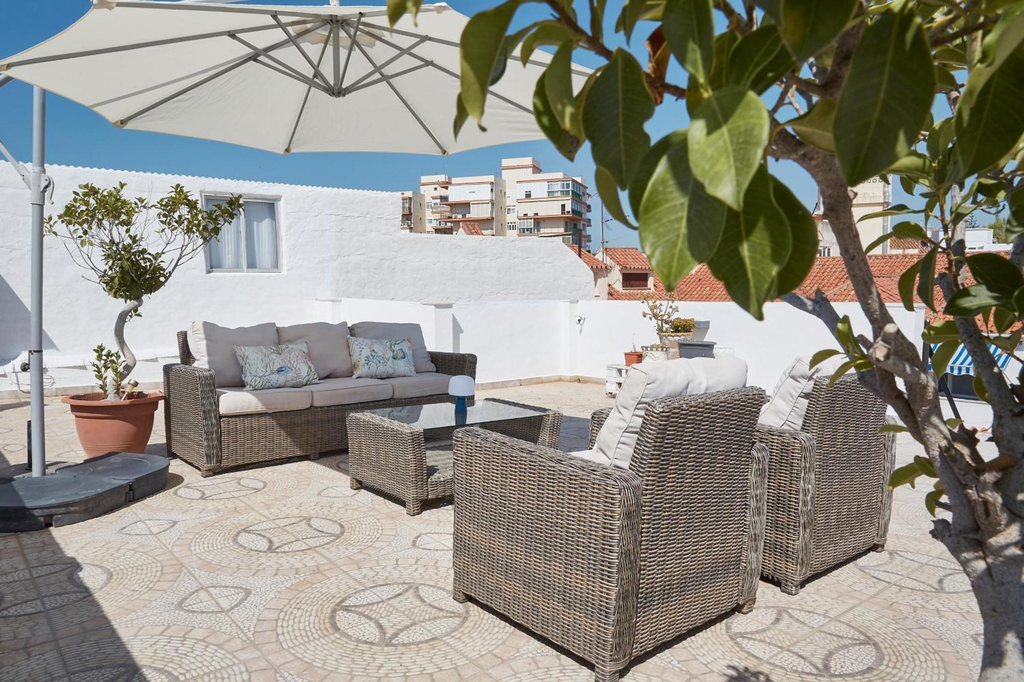 City Center Penthouse With Solarium 2 Minutes From The Beach Fuengirola Exteriör bild